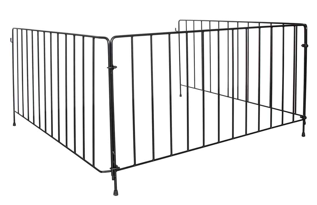 Sikkerhetsgrind til å sette rundt vedovnen eller peisen